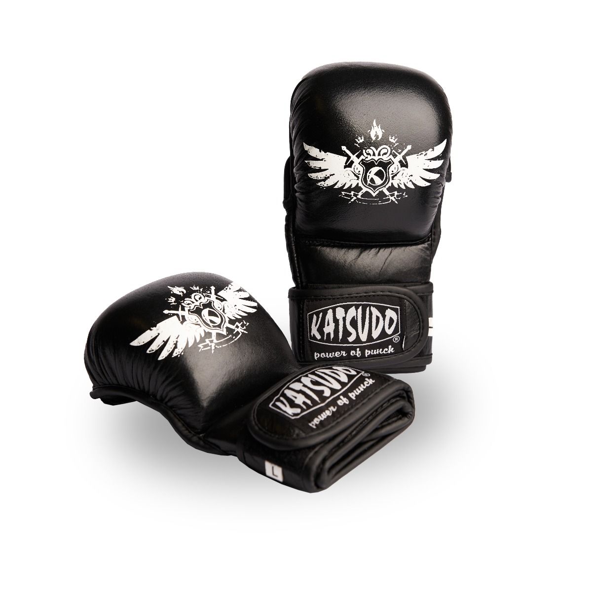 Katsudo trening rukavice za MMA Revenge, crne