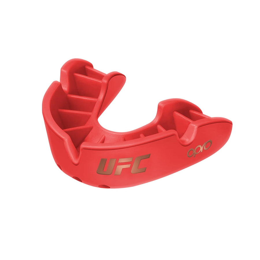 Opro štitnik za zube Bronze UFC, crvena