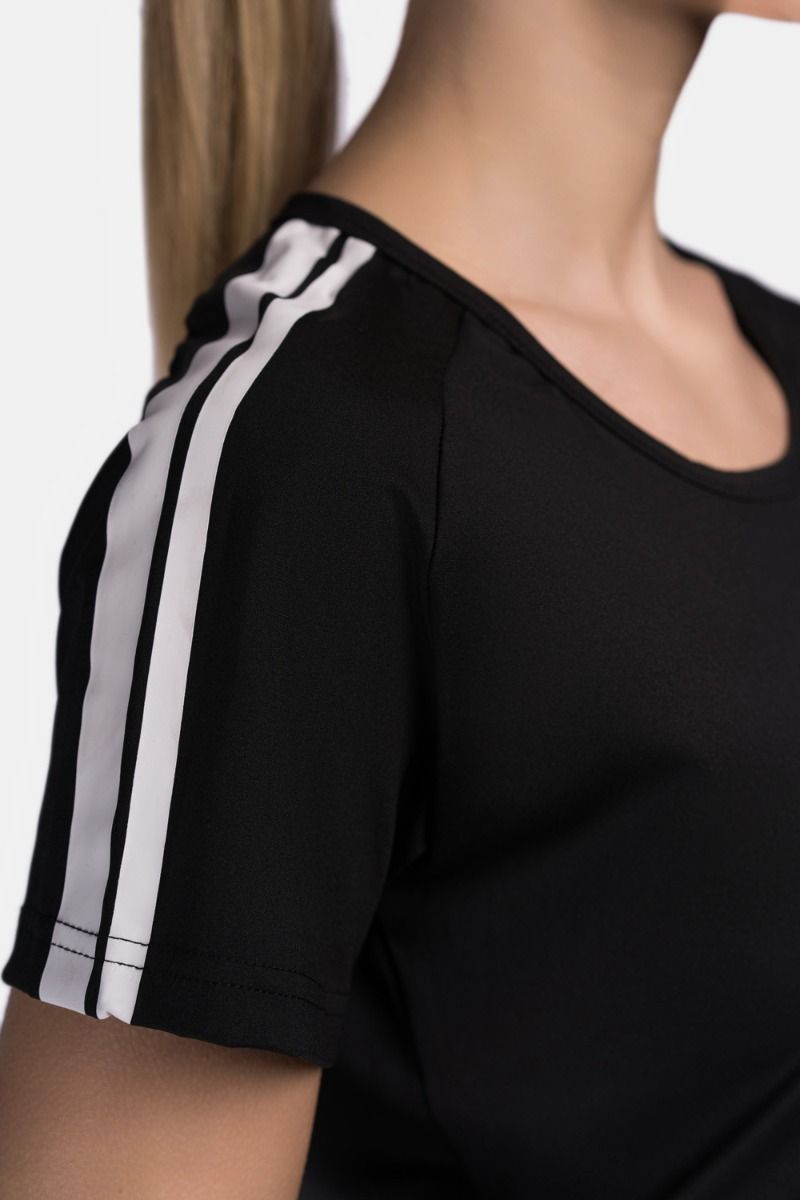 Lonsdale ženska funkcionalna majica Halyard, crna