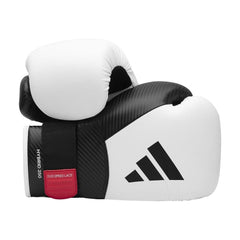 Adidas γάντια πυγμαχίας Hybrid 250, λευκό-μαύρο