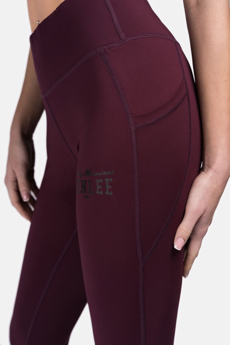Ben Lee ženske tajice Maribel, oxblood