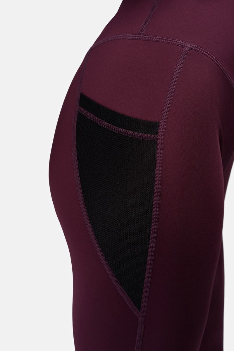 Ben Lee ženske tajice Maribel, oxblood