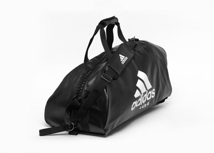 Adidas koženková judo taška L, čierna