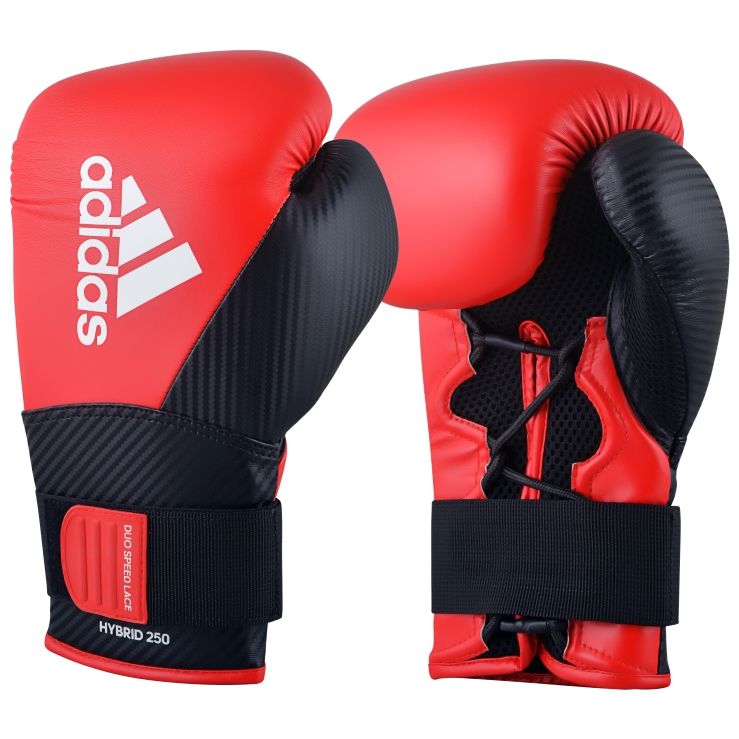 Adidas boksačke rukavice Hybrid 250, crveno-crne