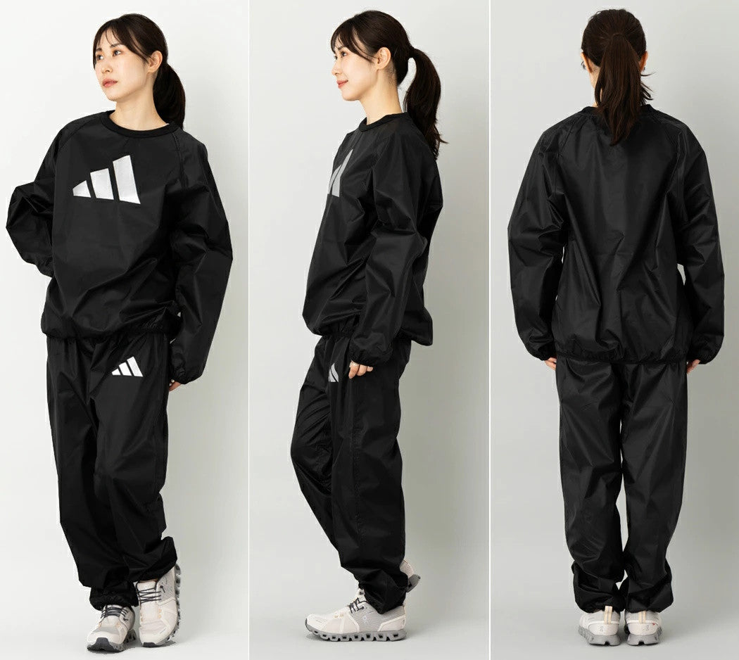 Adidas sauna komplet Sweatsuit, crni