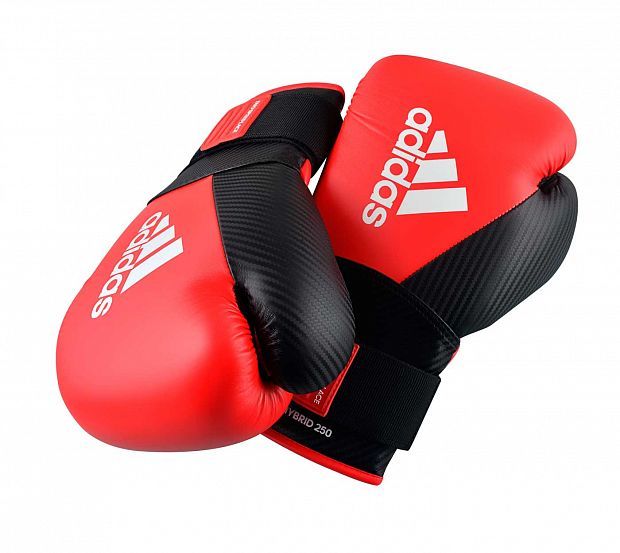 Adidas boksačke rukavice Hybrid 250, crveno-crne