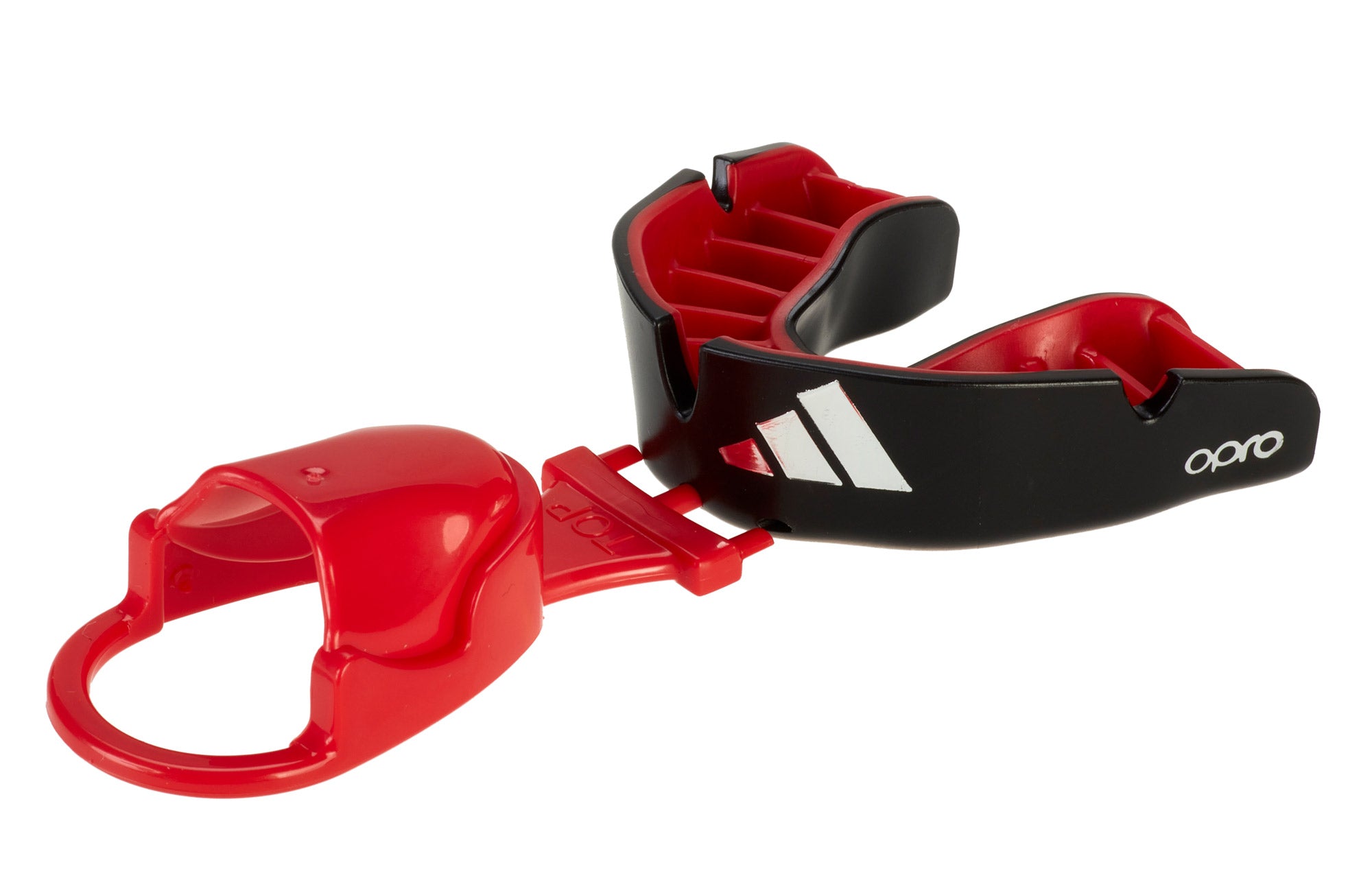 Adidas Junior προστατευτής δοντιών 4ης γενιάς Opro Silver, μαύρο