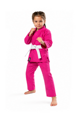 Katsudo Kio detské Jiu Jitsu kimono, ružové