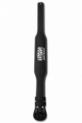 Katsudo CoreLock Fitness opasok z pravej kože 10 cm, čierny
