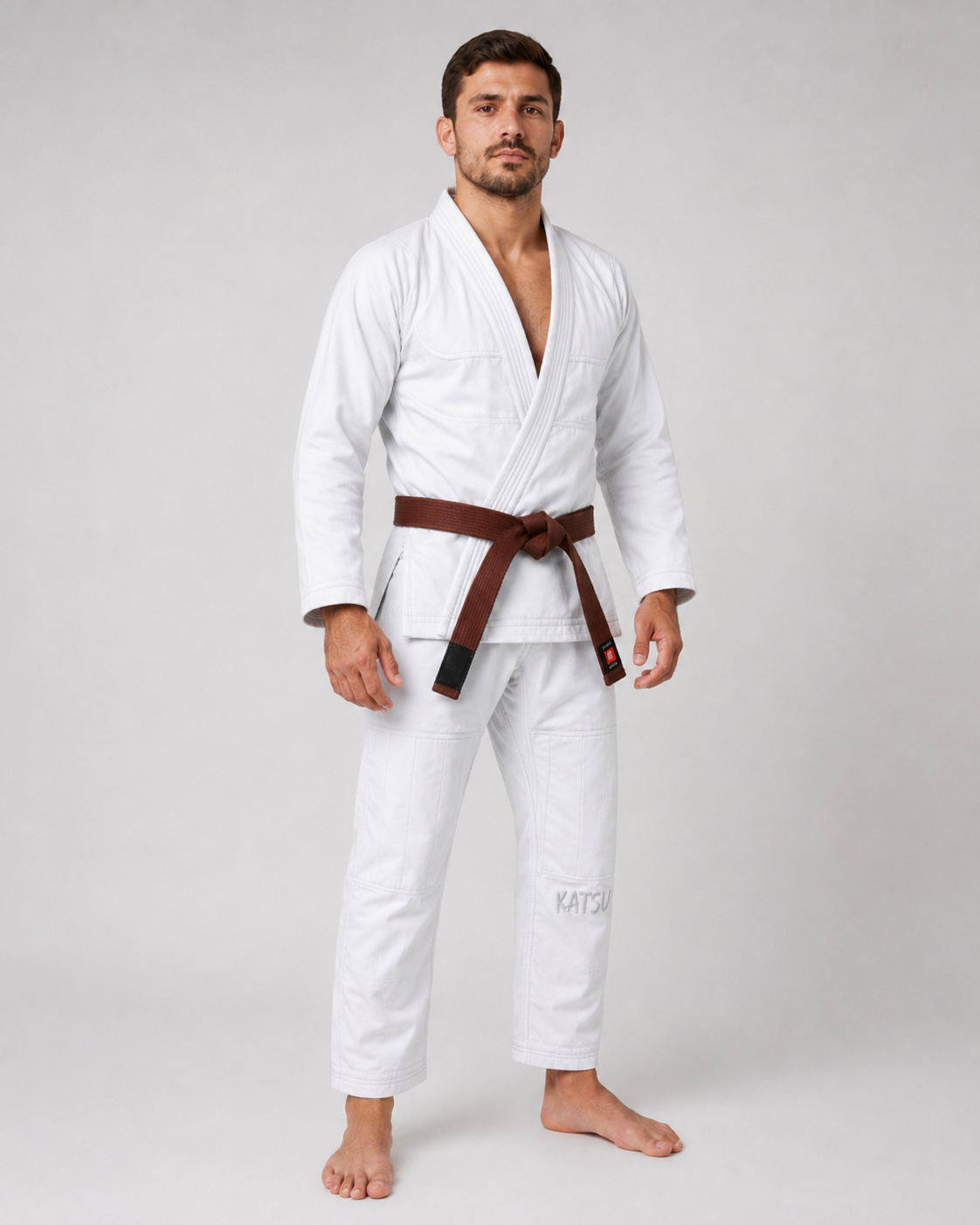 Katsudo jj kimono Brazil 550g, bijeli