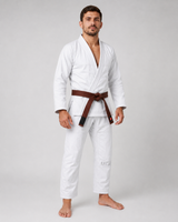Katsudo Daiki Jiu Jitsu κιμονό 450g, λευκό