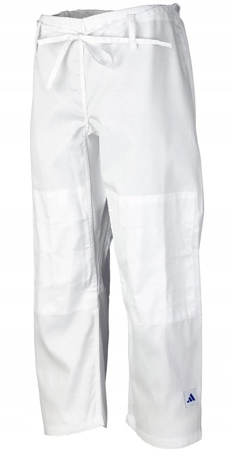 Adidas JU kimono s plavim prugama Club 350 g, bijelo