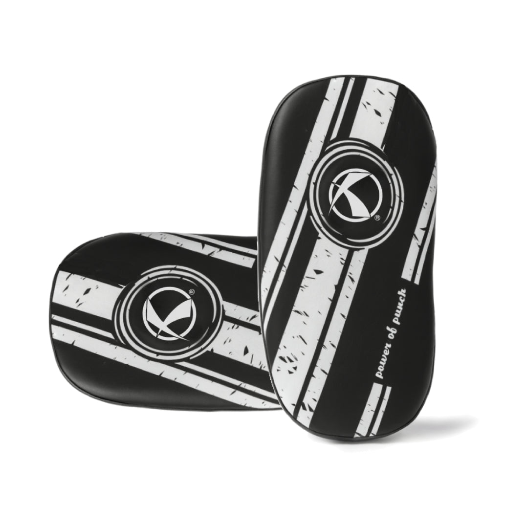 Katsudo kožne arm makiware Curve 2 kom, bijela-crna