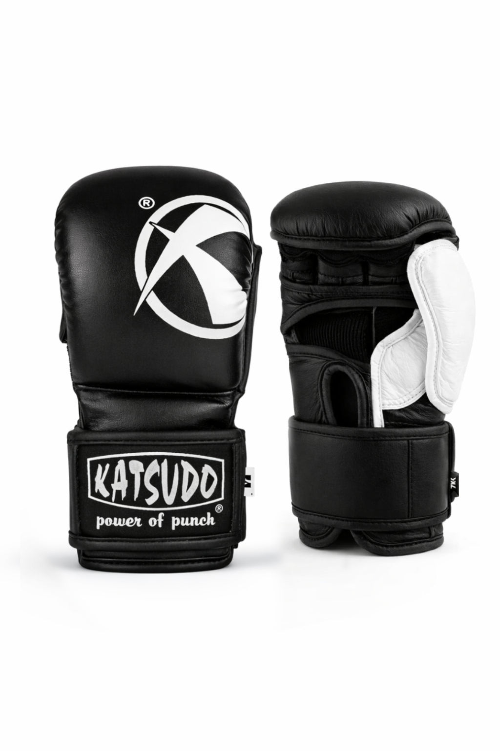 Katsudo guanti da MMA Revenge, nero-bianco