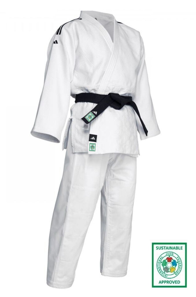 Adidas JU kimono Champion III IJF Slim fit 750g, bijelo
