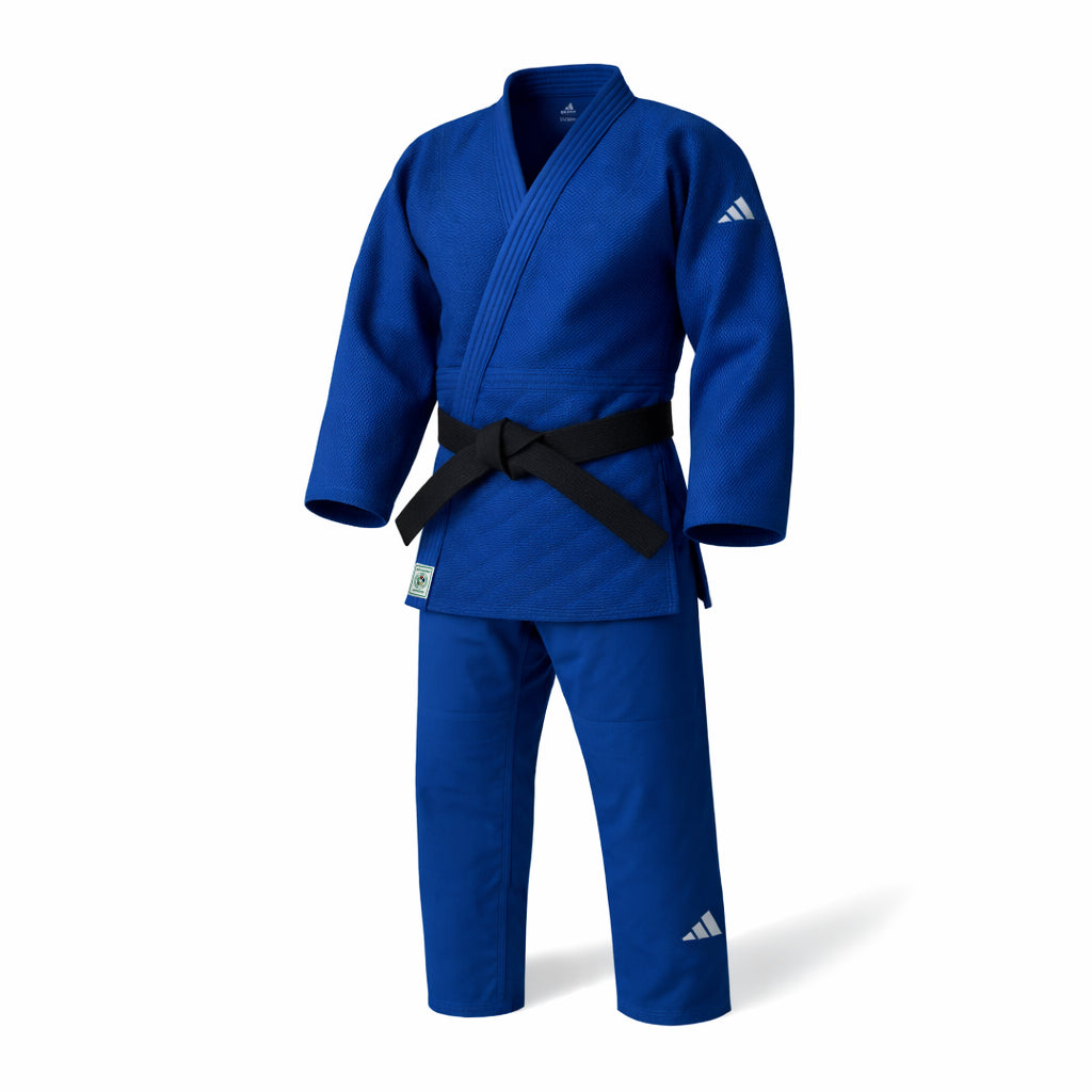 Adidas JU kimono Champion III IJF Regular fit 750g s logotipom, plava