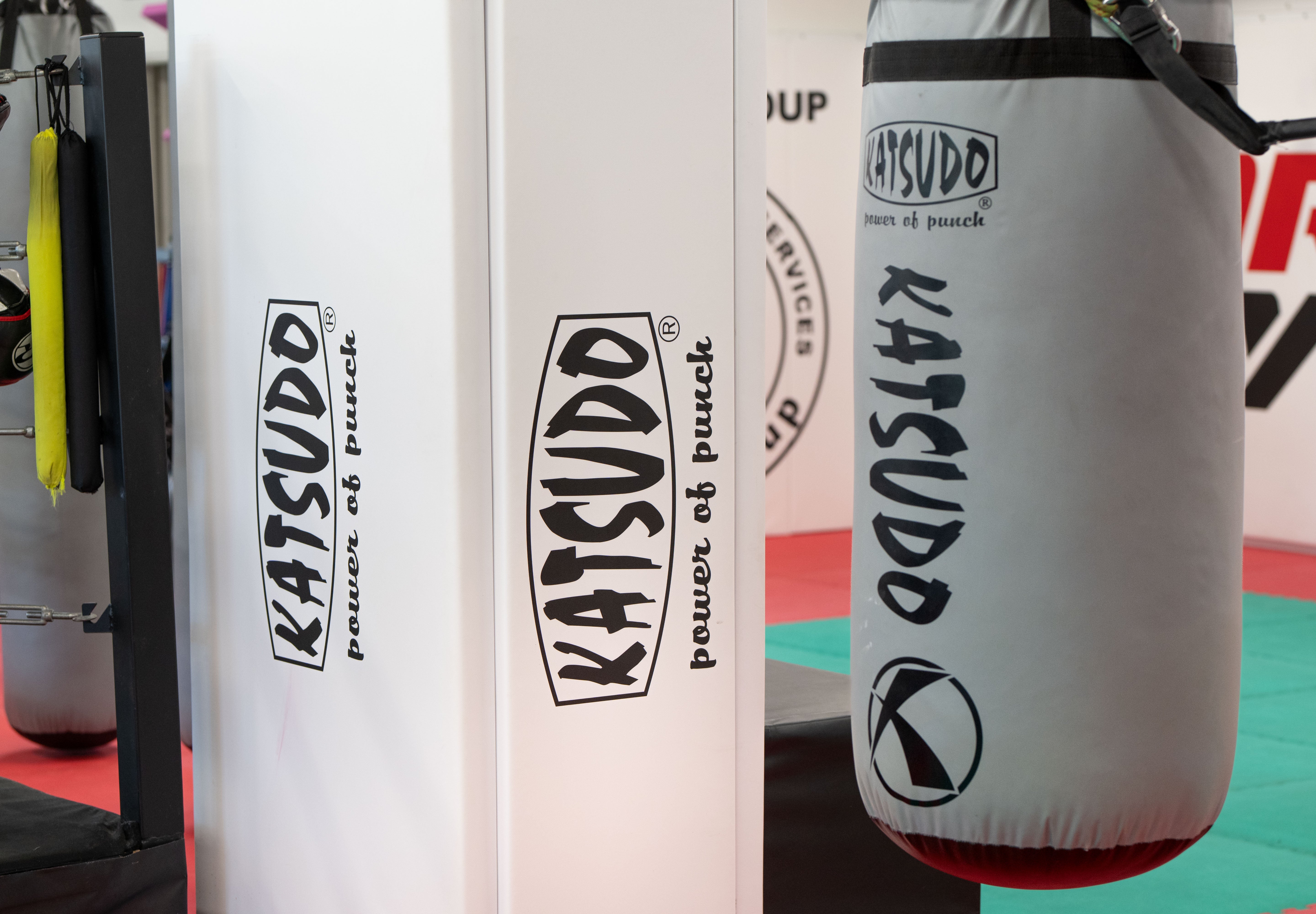 Katsudo box vreća Big boy Pro Boxing, siva