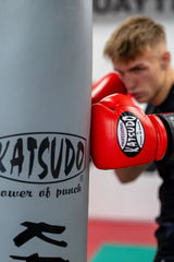 Katsudo box rukavice Profesional, červené