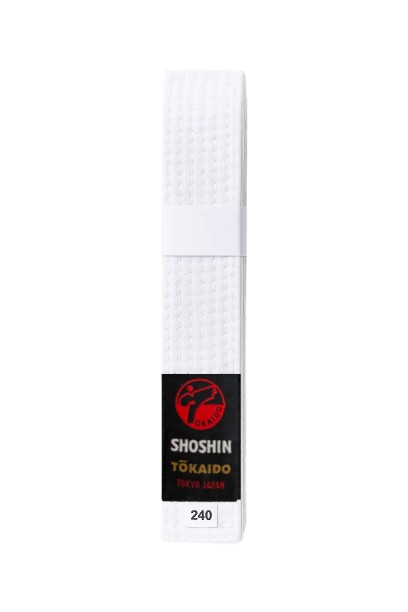 Tokaido obi opasok Shoshin, biela