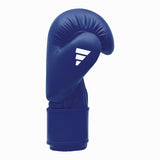 Adidas Leder-Boxhandschuhe World of Boxing, blau