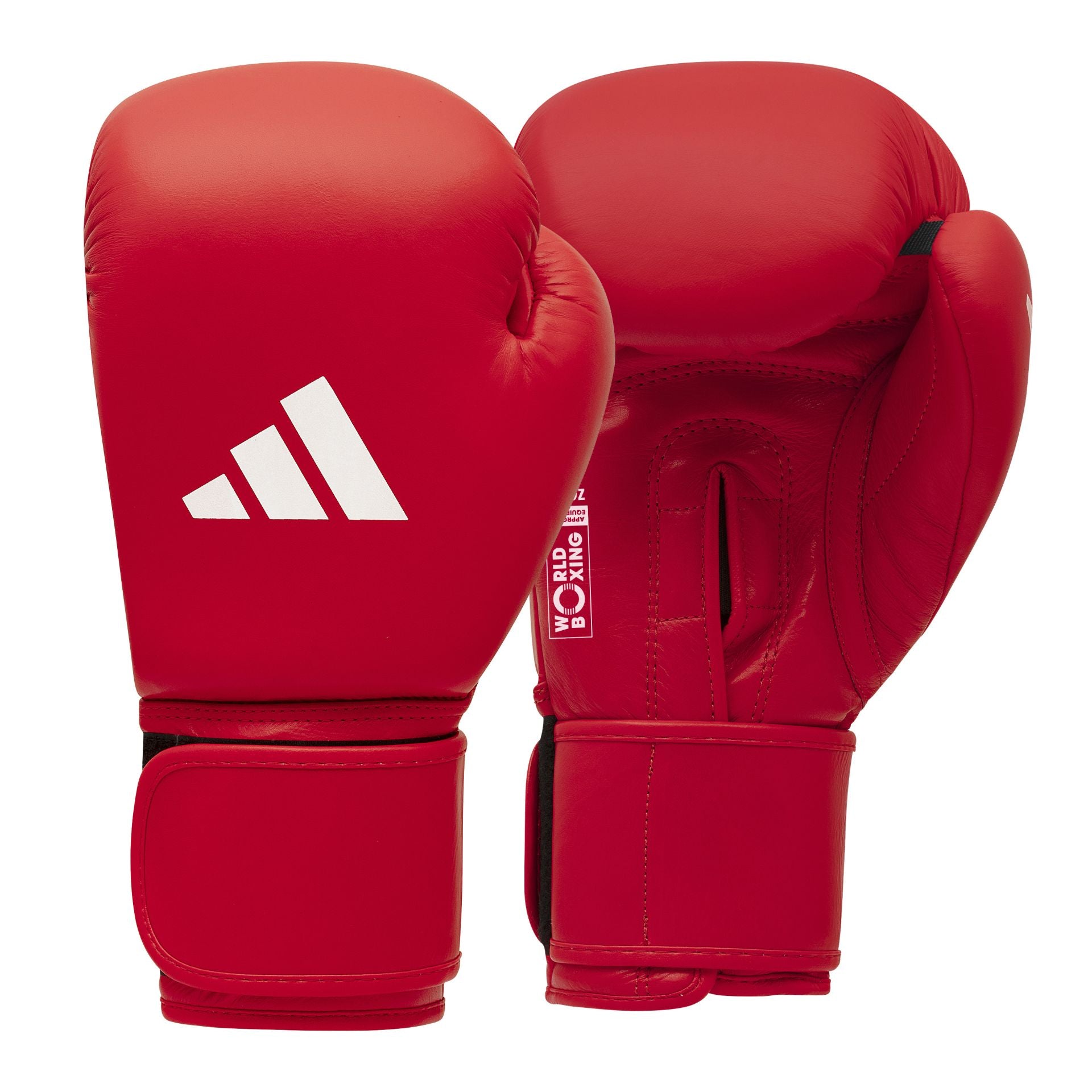 Adidas kožne rukavice World of Boxing, crvene