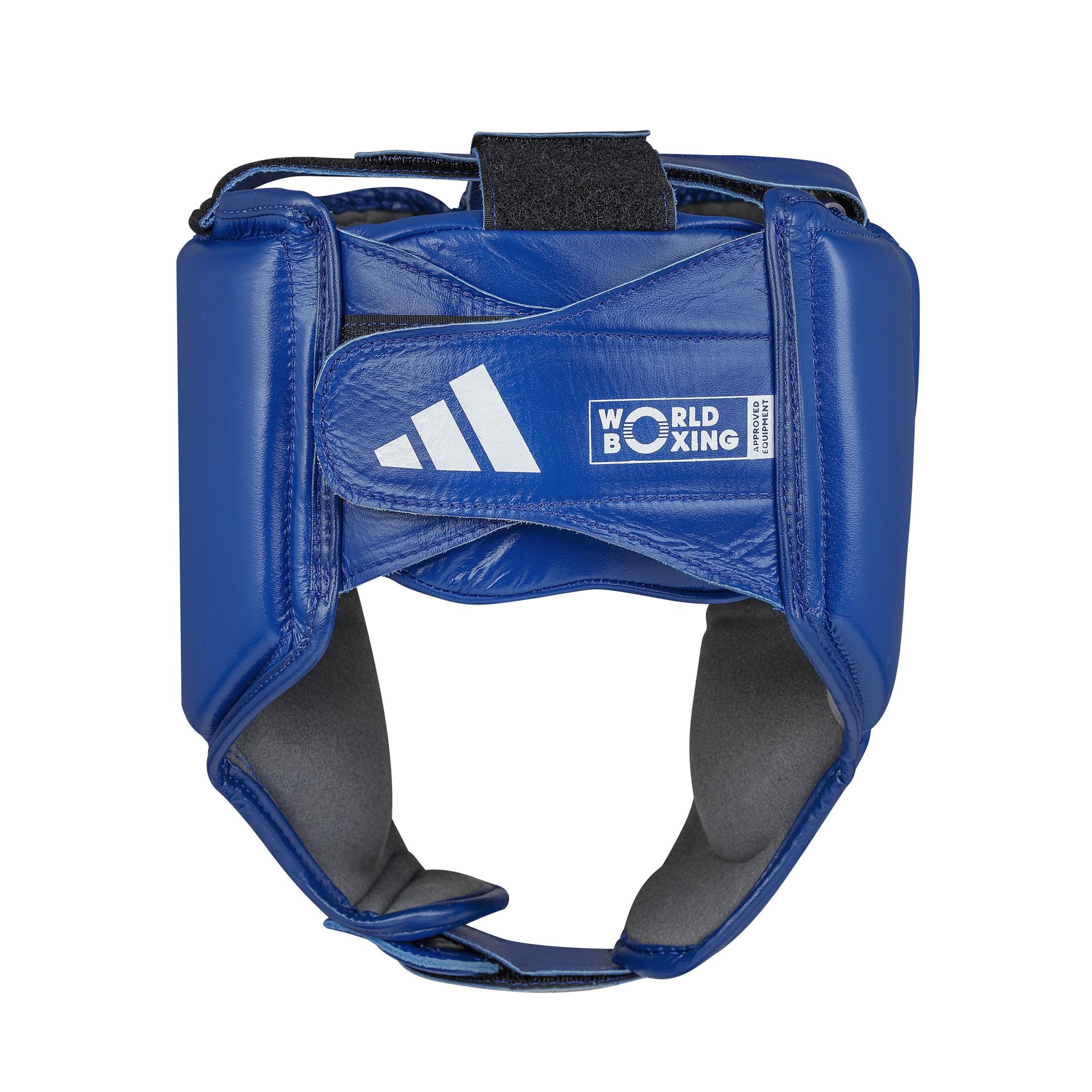 Adidas Leder-Boxkopfschutz WOBHG1, blau