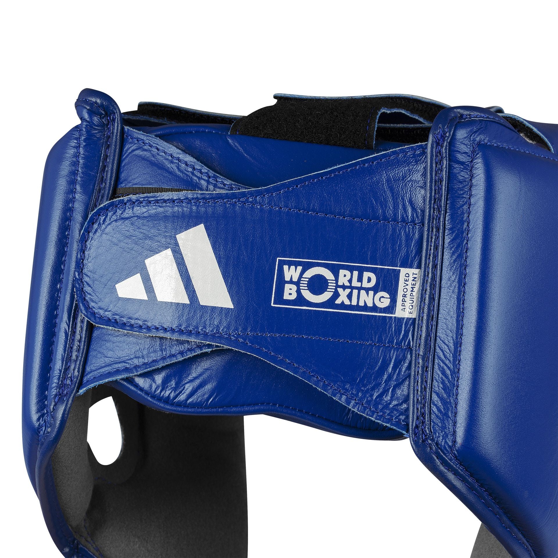 Adidas Leder-Boxkopfschutz WOBHG1, blau
