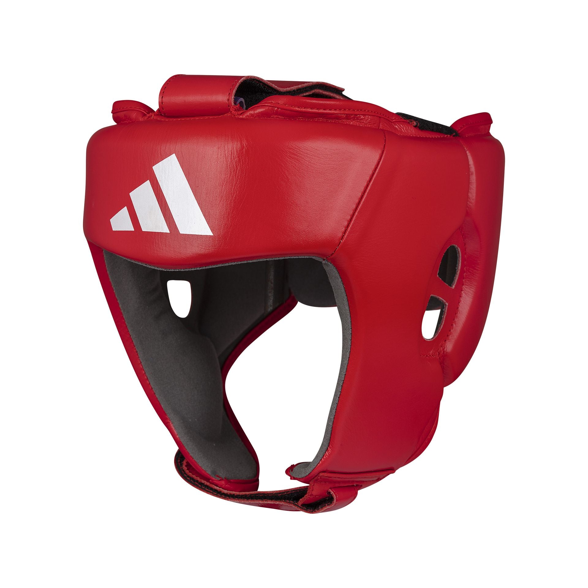 Adidas kožna bokserska kaciga WOBHG1, crvena