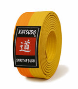 Katsudo pojas obi Master, žuto narančasti