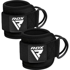 RDX profesionalni povoji za gležnje za fitnes A4 par, črni