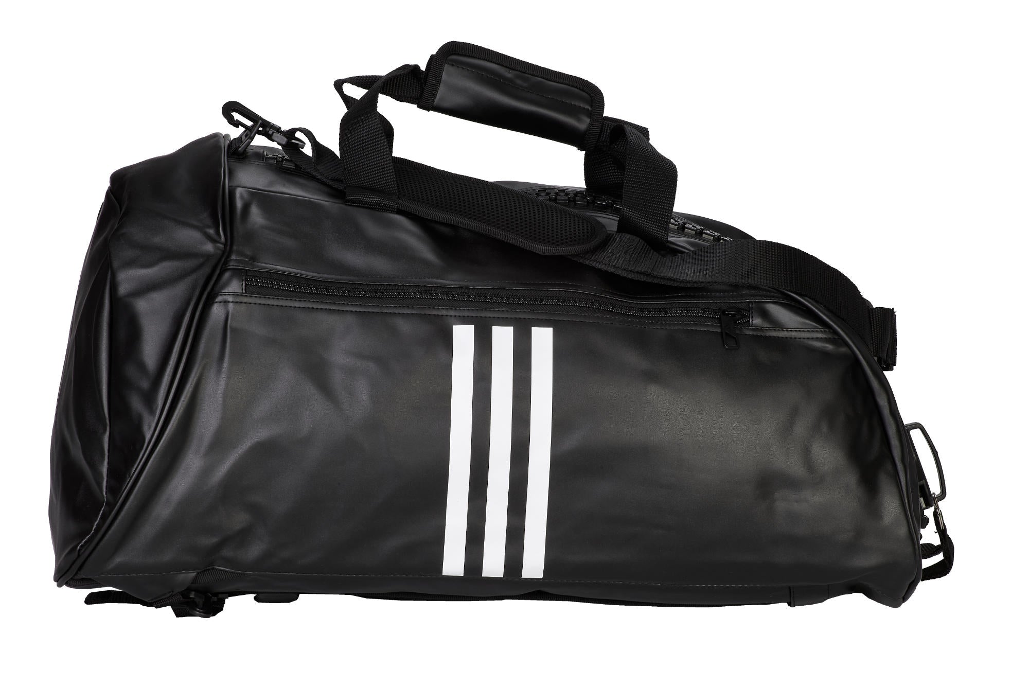 Adidas Faux Leather Judo Bag, Black