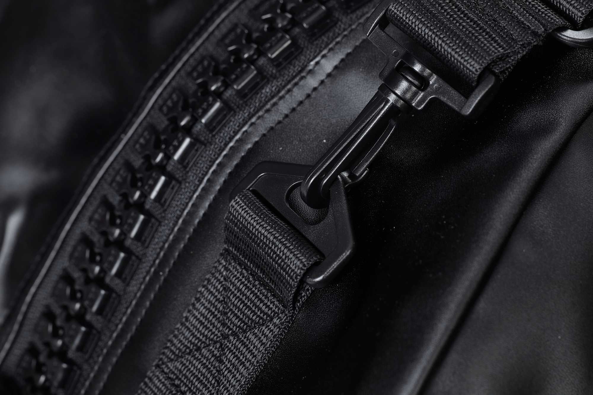 Adidas Faux Leather Judo Bag, Black