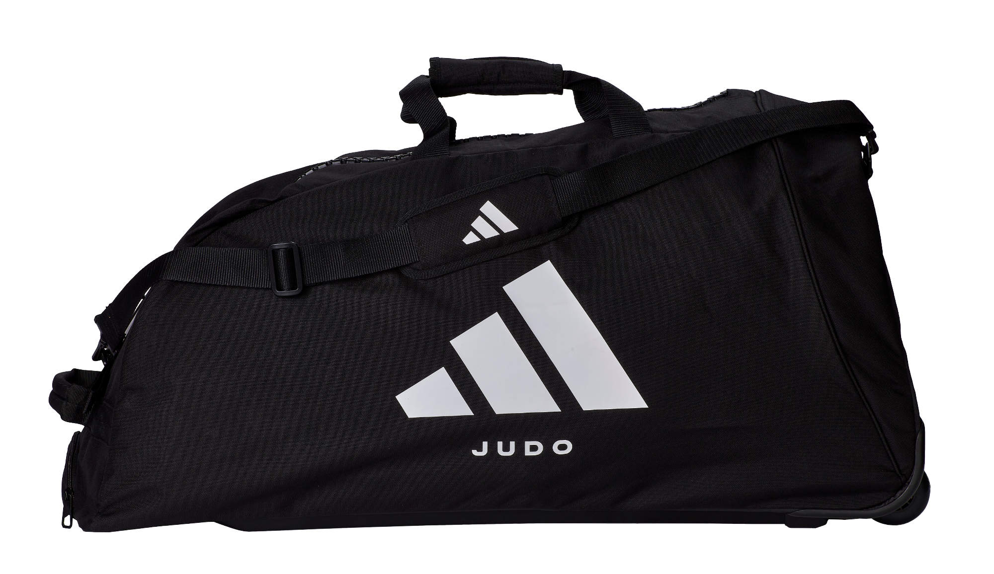 Adidas judo torba na kolesih, črna