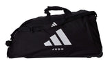 Adidas judo torba na kolesih, črna