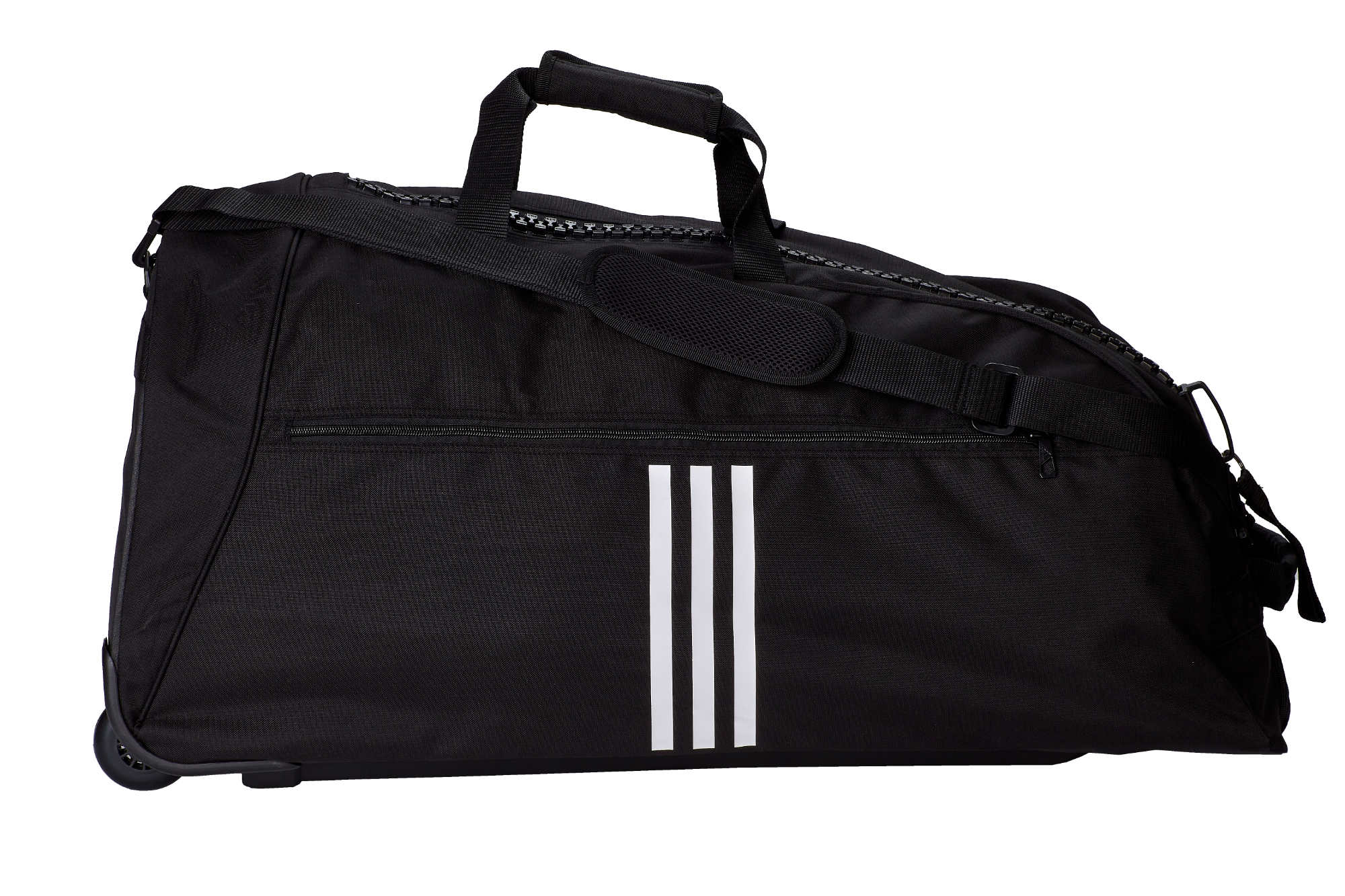 Adidas judo torba na kolesih, črna