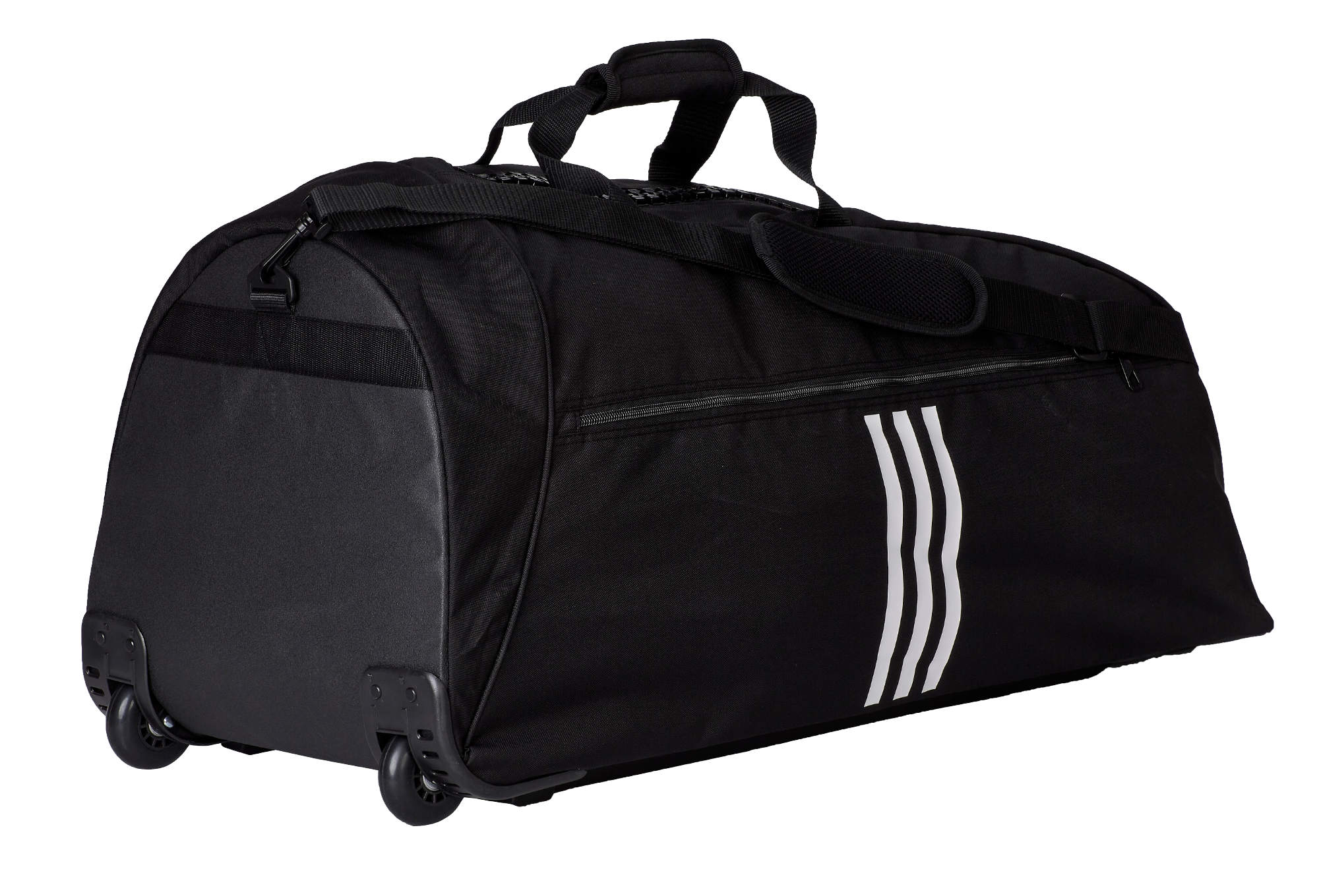 Adidas judo torba na kolesih, črna