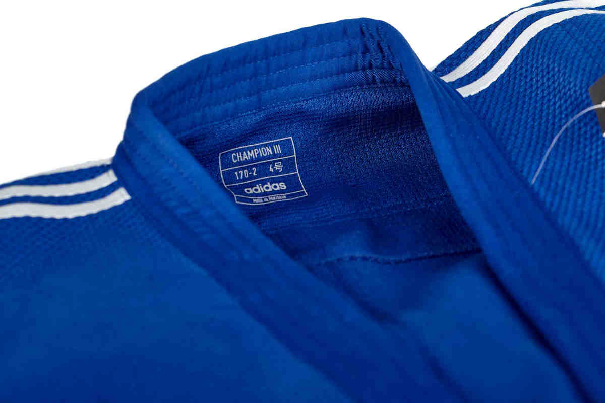 Adidas JU kimono Champion III IJF Regular fit 750g, plavo