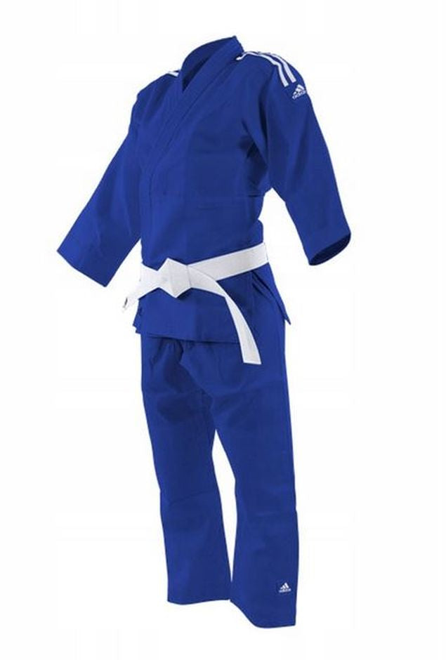 Adidas Kinder JU Kimono Evolution 250g, blau