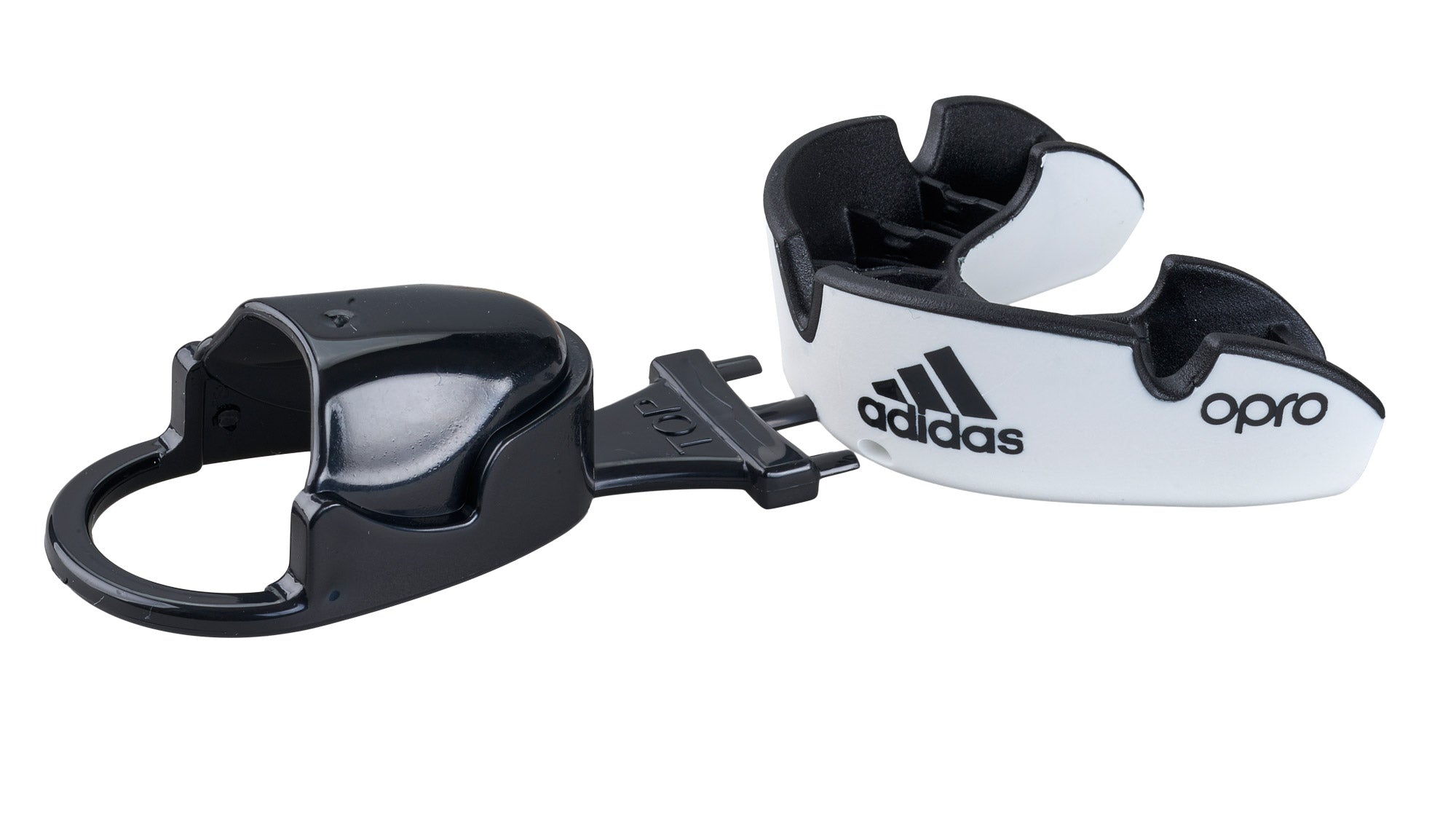 Adidas Junior štitnik za zube 4. generacije Opro Silver, bijeli
