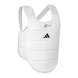 Adidas ščitnik za prsi Chest Guard WKF, bel