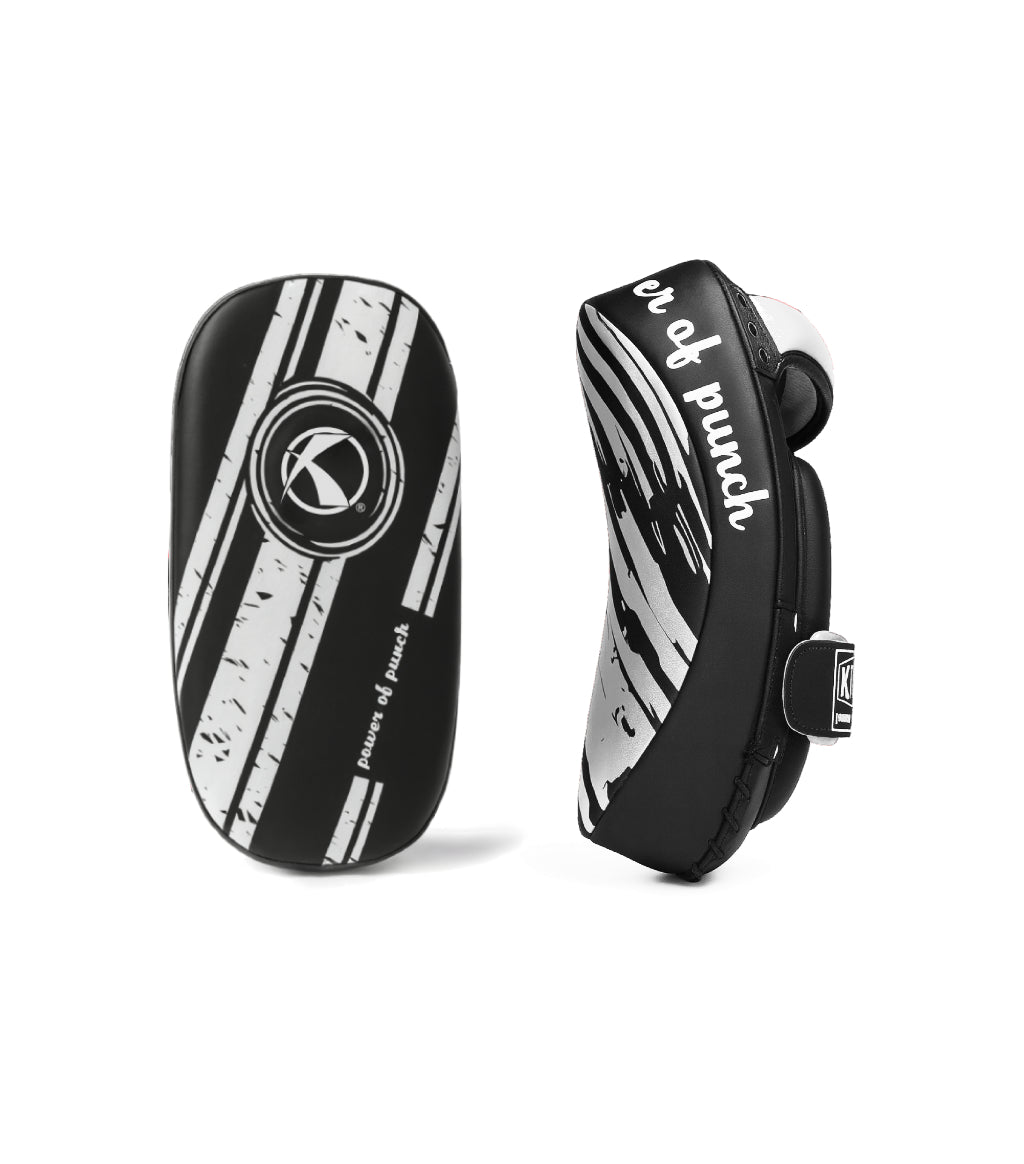 Katsudo kožne arm makiware Curve 2 kom, bijela-crna