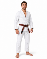 Katsudo Daiki Jiu Jitsu κιμονό 450g, λευκό