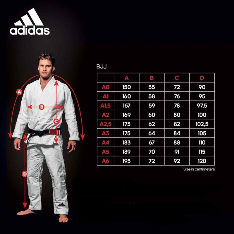 Adidas dječje BJJ kimono Challenge 2.0 515g, crno