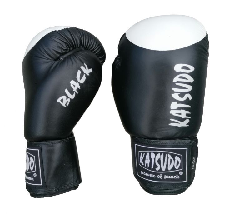 Katsudo box rukavice s metačem Champ III, crne