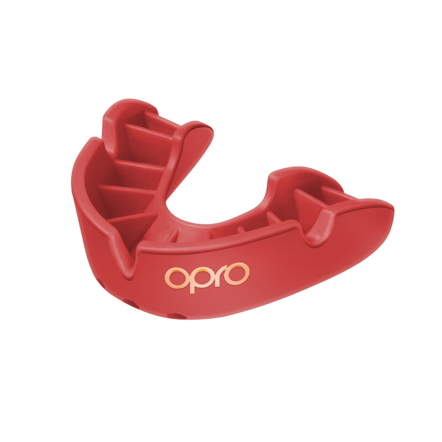 Opro štitnik za zube Bronze, crvena