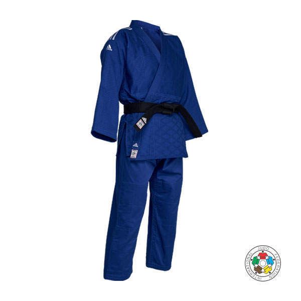 Adidas JU kimono Champion III IJF Slim fit 750g, plavo