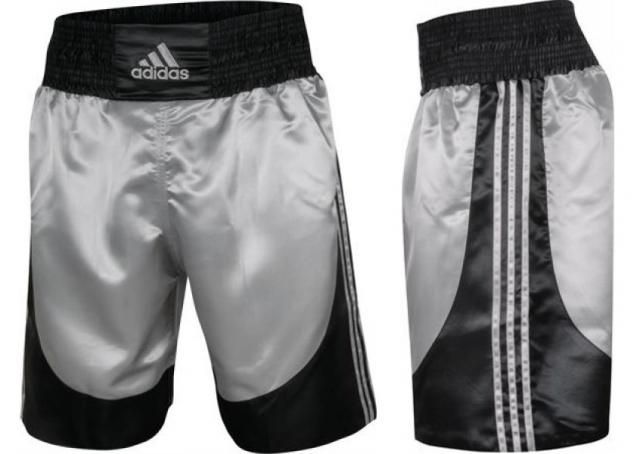 Adidas box trenky Multi, čierno-strieborné