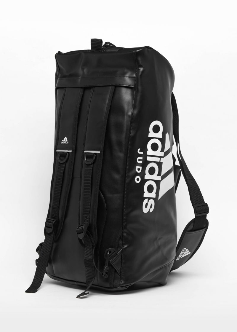 Adidas koženková judo taška L, čierna