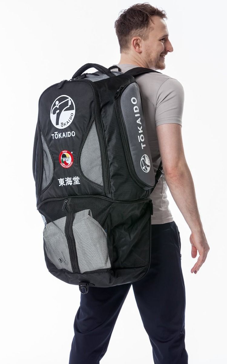 Tokaido sportska torba, crno-siva