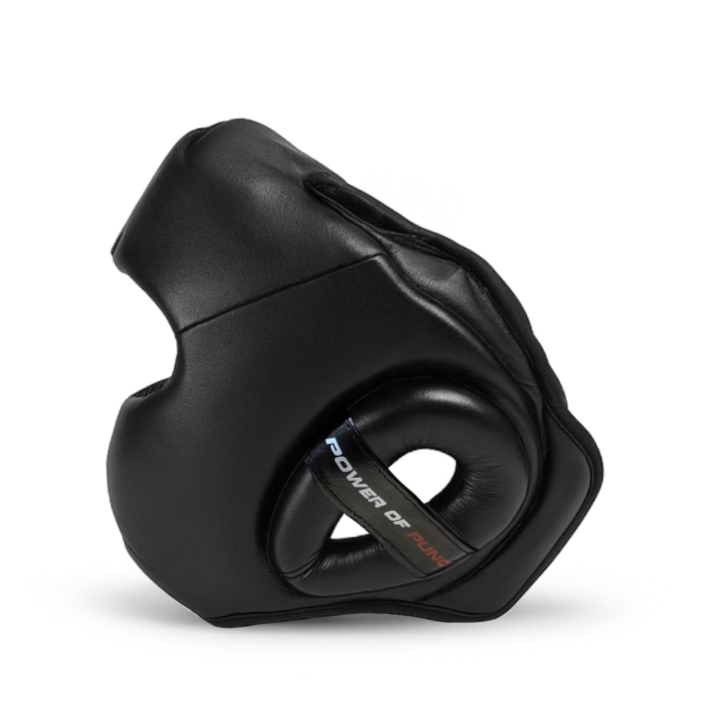 Katsudo Leder-Kopfschutz FULL FACE